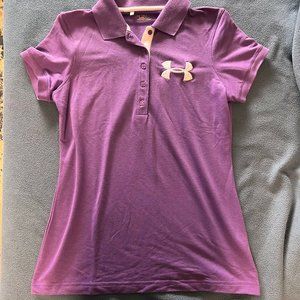 Purple Golf Polo